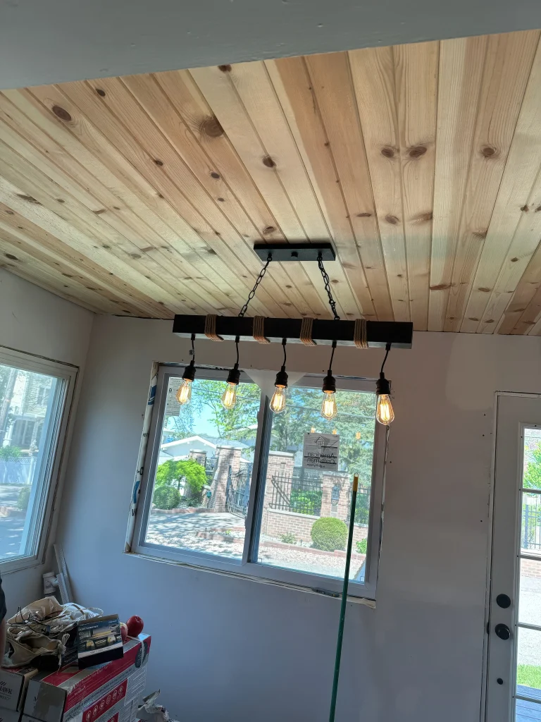 Rustic Ceiling, Flooring & Kitchen Renovation XML Construction